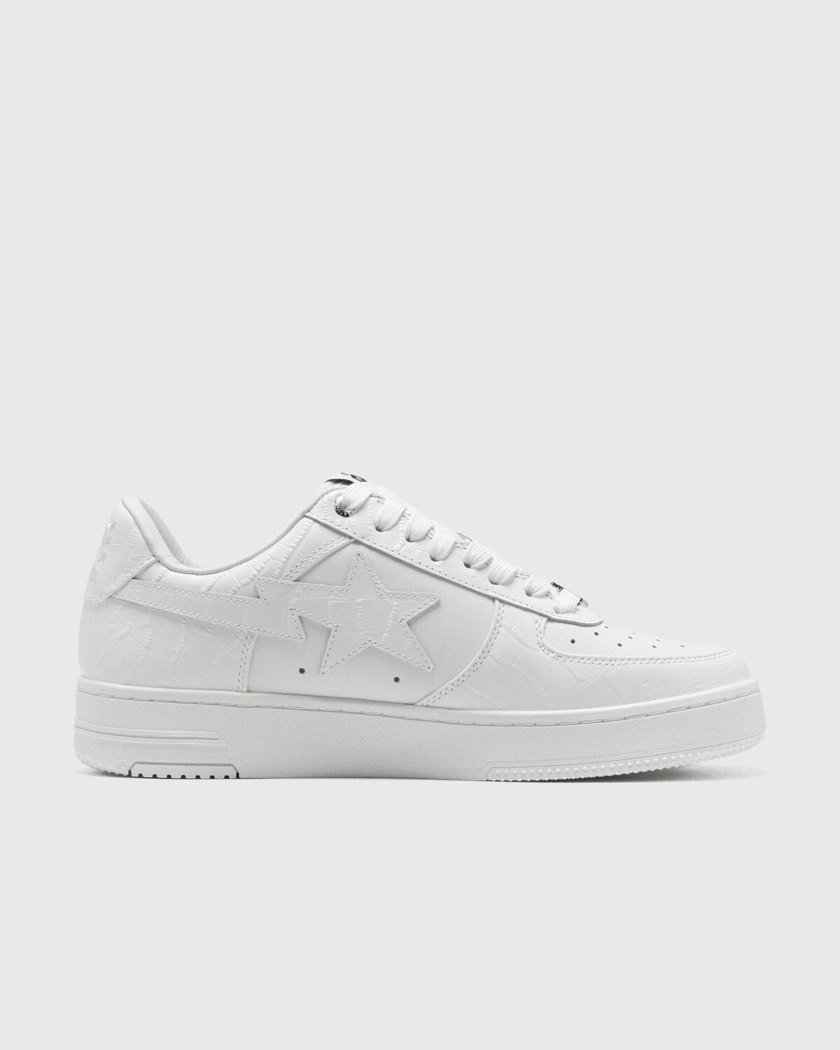 A Bathing Ape BAPE STA #3 M2 White Mens Lowtop A Bathing Ape