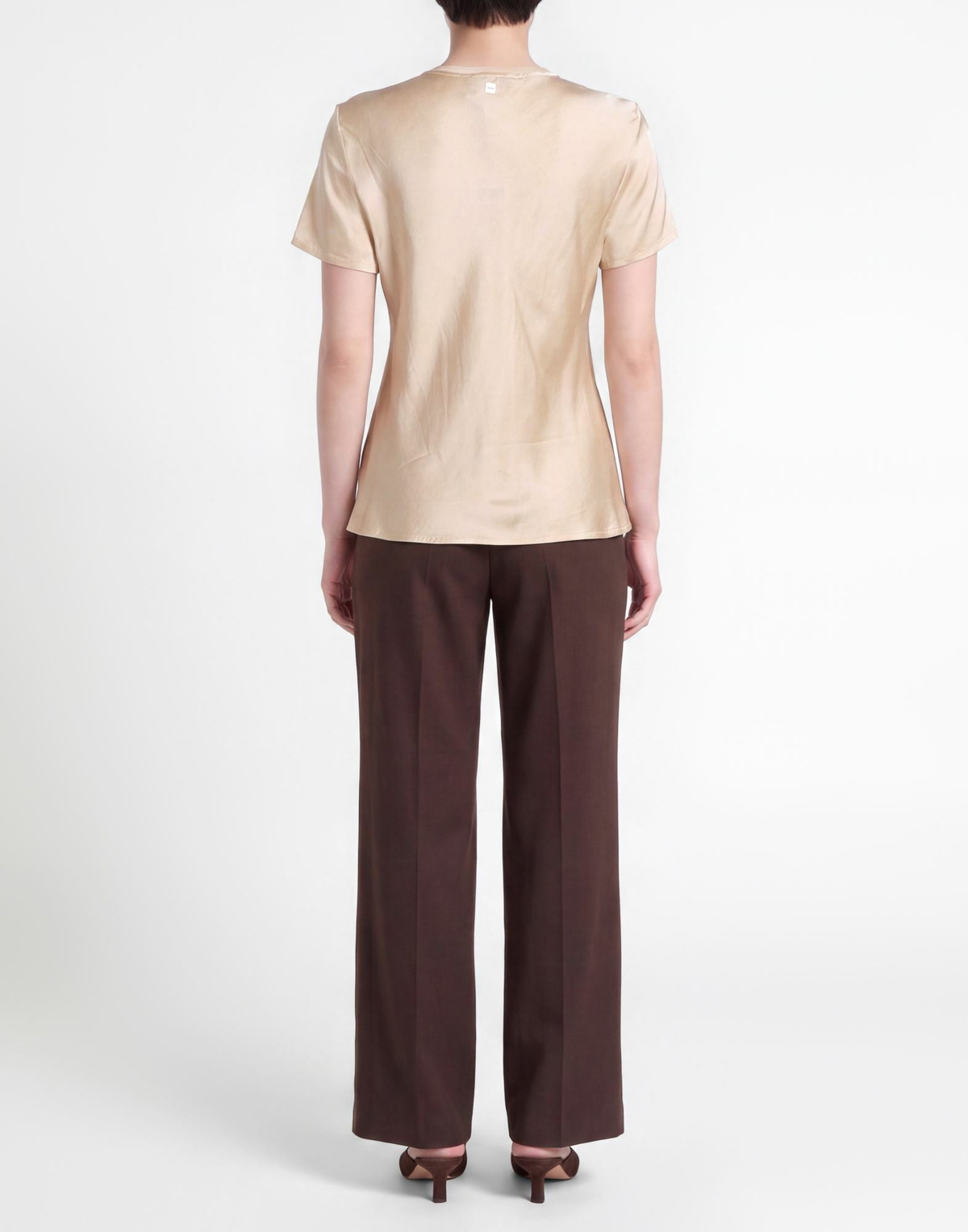 Manila Grace Womens T-shirt Ivory