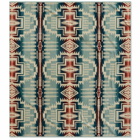 Pendleton Jacquard Towel For Two in Silver Blue Harding Star 