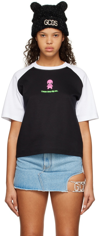 Photo: GCDS Black Wirdo T-Shirt