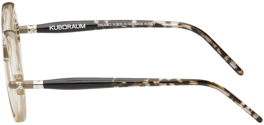 Kuboraum Yellow & Tortoiseshell P1 Glasses