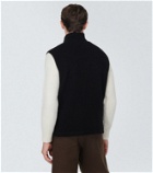 Sunspel Fleece wool-blend vest