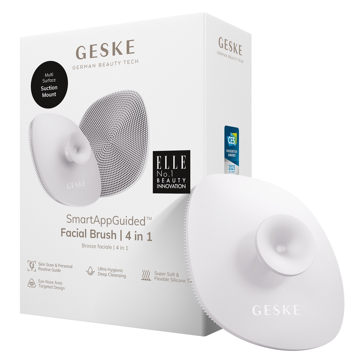 GESKE Facial Brush | 4 in 1 Tools & Brushes 4099702001442