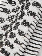 TOM FORD - 6cm Snake-Print Knitted Silk Neck Tie