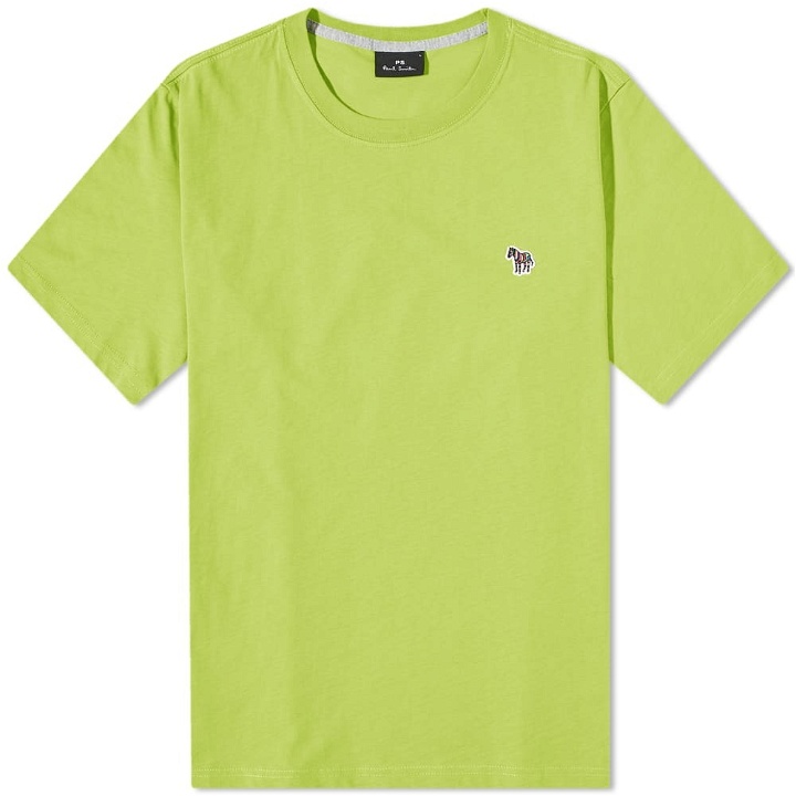 Photo: Paul Smith Men's Zebra Logo T-Shirt in Yellow