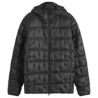 Haglöfs Men's Hede Down Hooded Jacket in True Black