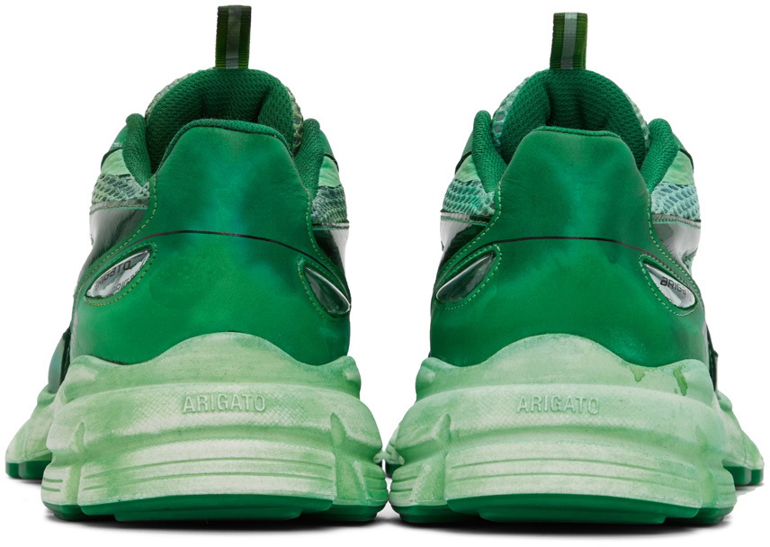 Axel Arigato SSENSE Exclusive Green Marathon Dip-Dye Sneakers Axel Arigato