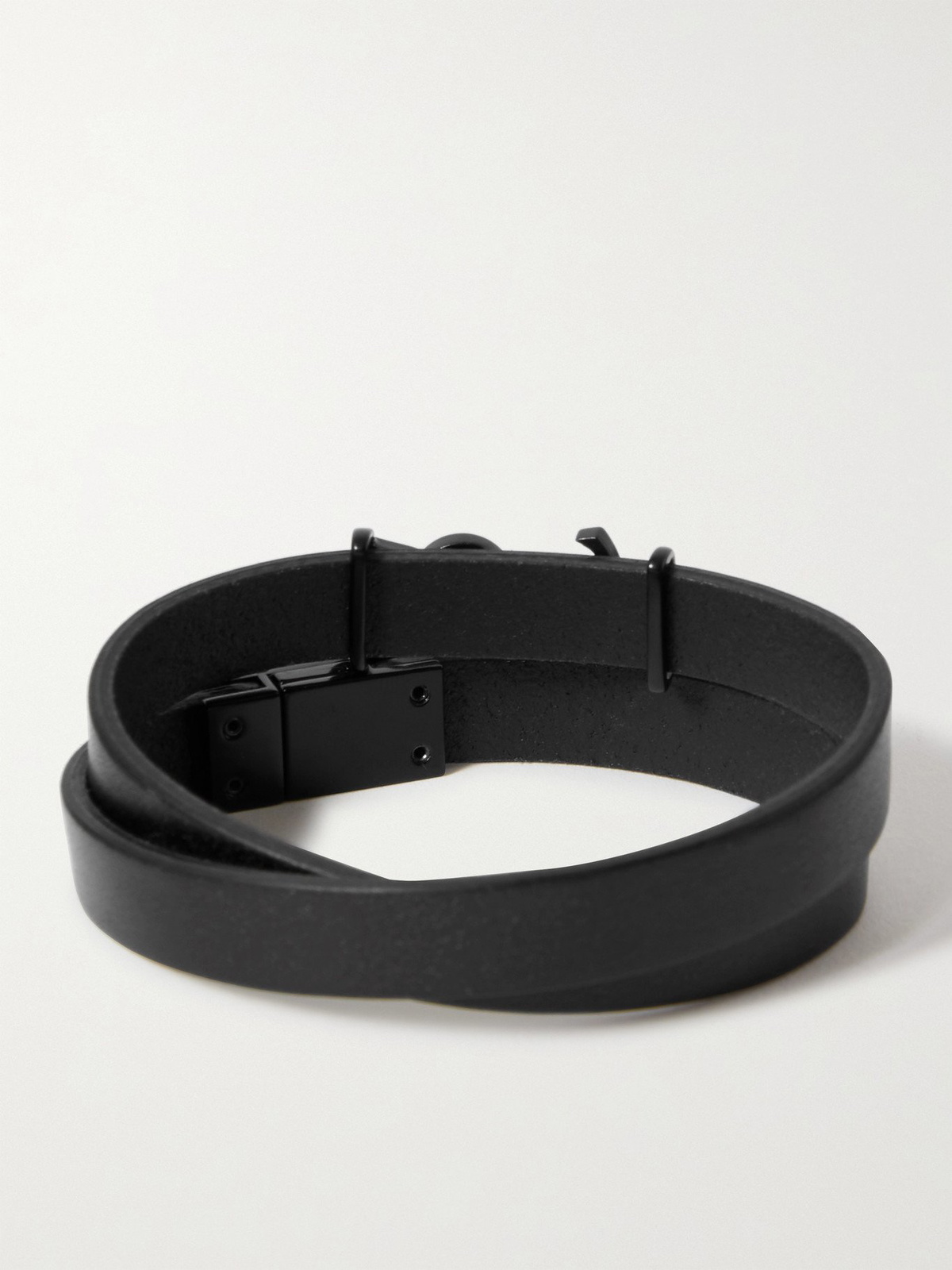 ブレスレット Saint Laurent Black fabric bracelet Saint Laurent Black Fabric Bracelet | italist