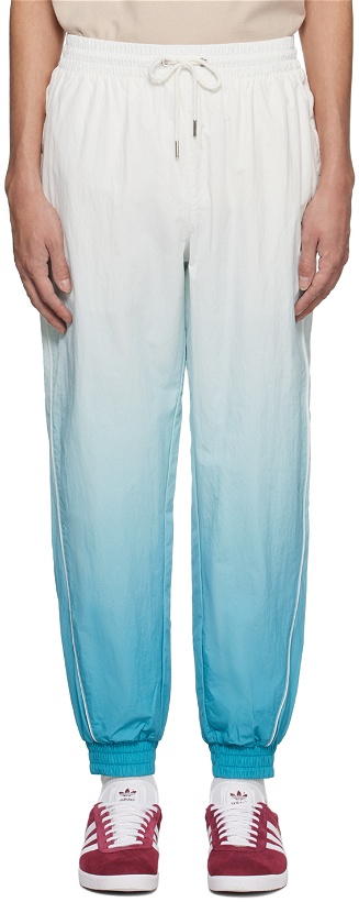 Photo: Tommy Jeans White & Blue Degrade Track Pants