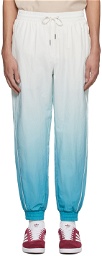 Tommy Jeans White & Blue Degrade Track Pants
