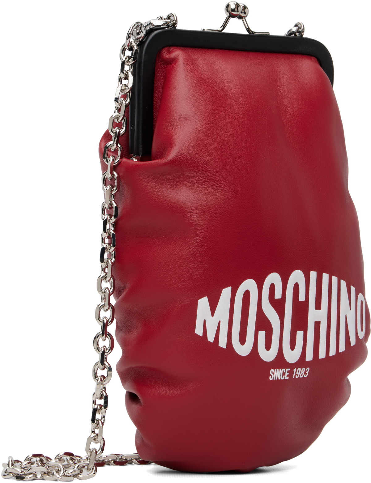 Moschino Red Boxing Gloves Bag