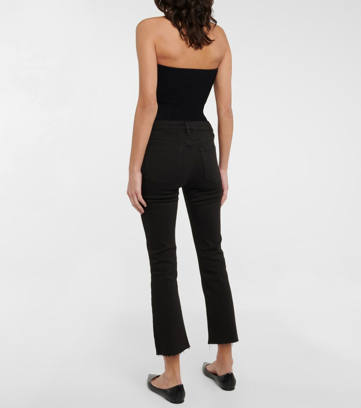 3x1 N.Y.C. W25 Crop Boot high-rise jeans