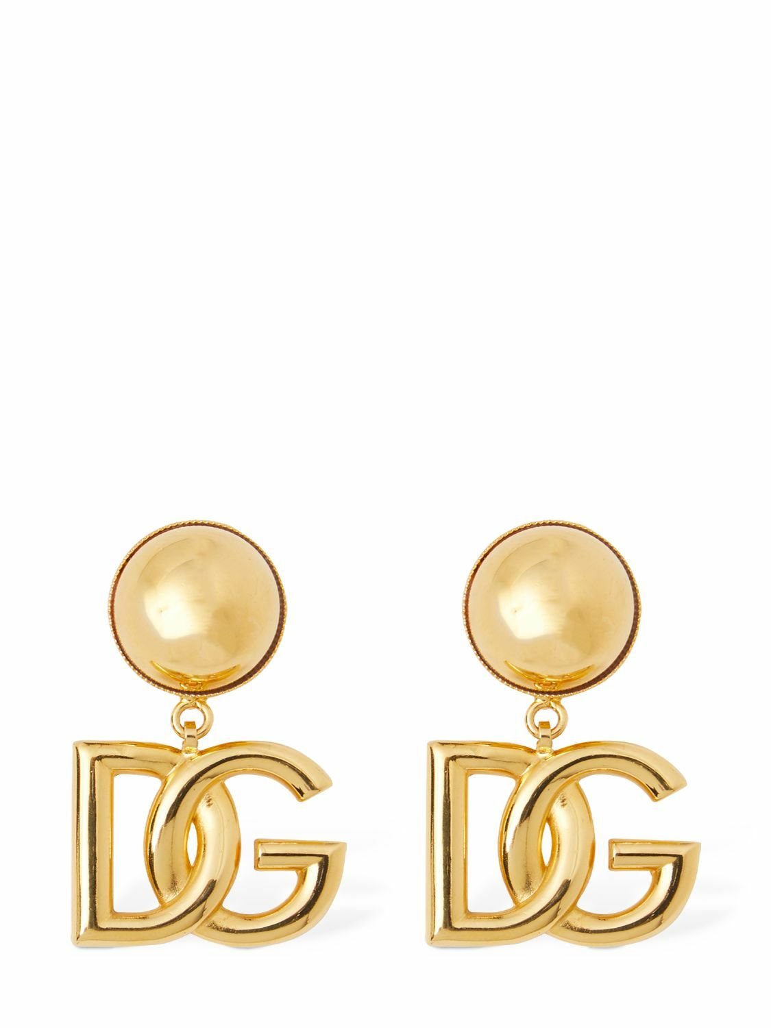 DOLCE & GABBANA - Dg Pop Big Clip-on Earrings Dolce & Gabbana