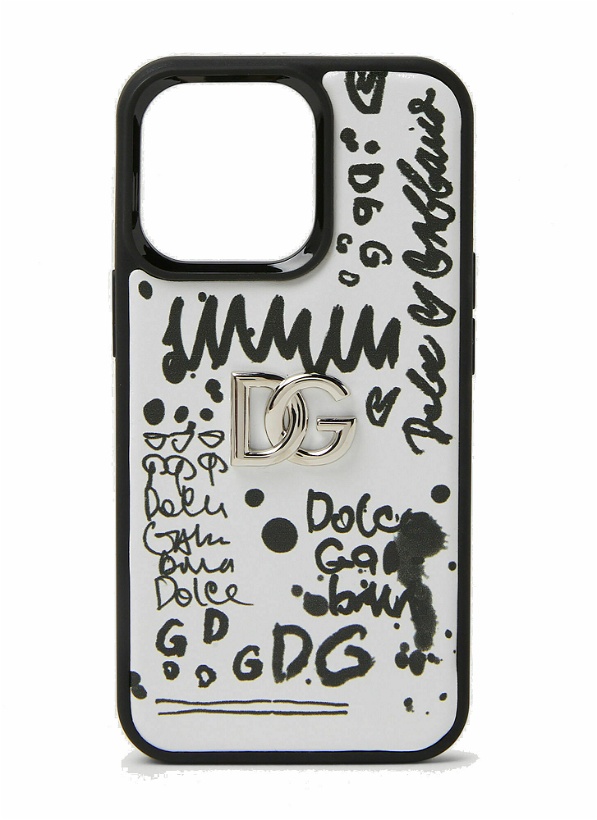 Photo: Logo Scribble iPhone 13 Pro Phone Case in White