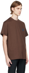 Wooyoungmi Brown Patch T-Shirt