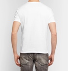 Alexander McQueen - Printed Cotton-Jersey T-Shirt - Men - White