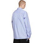 Marni Dance Bunny Blue Contrast Detailing Shirt