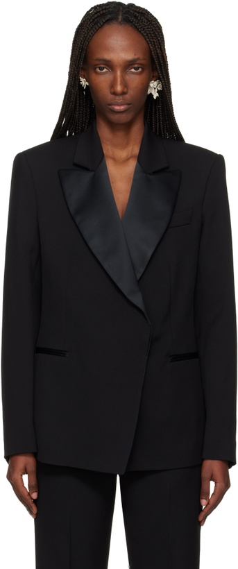 Photo: Wales Bonner Black 'The Harmony' Blazer