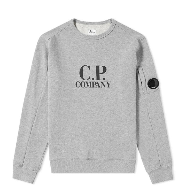Photo: C.P. Company Undersixteen Logo Arm Lens Sweat Grey