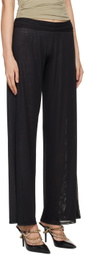 Miaou Black Tabby Lounge Pants