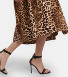 Carolina Herrera Leopard-print midi skirt