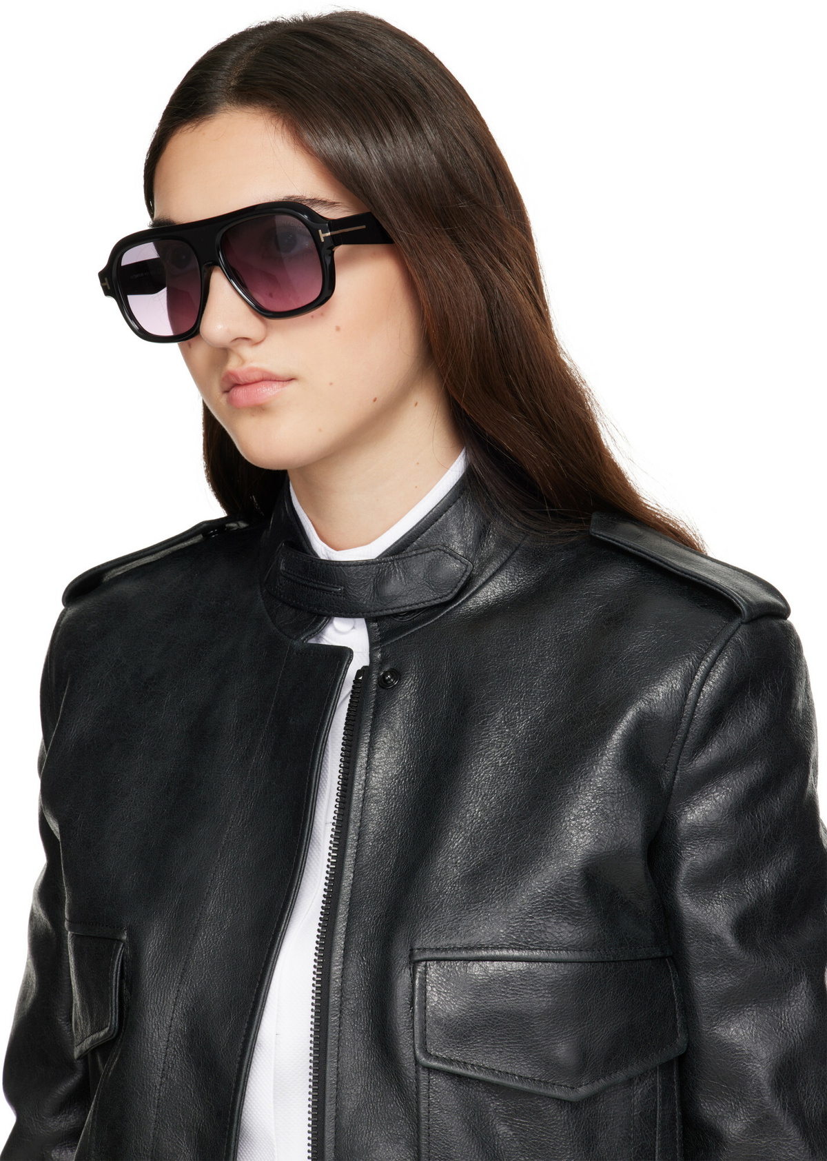 TOM FORD Black Rhonda Sunglasses