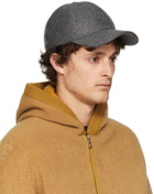 Loro Piana Grey Glacier Baseball Cap