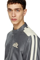 Diesel Biker jacket in perforated leather - Leather jackets - Unisex - To Be Defined