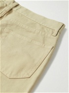 Sid Mashburn - Slim-Fit Garment-Dyed Cotton-Canvas Trousers - Neutrals