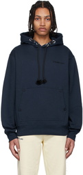 Helmut Lang Navy Cotton Hoodie