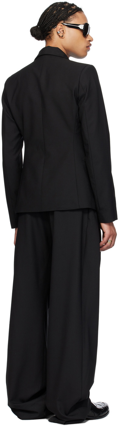 Aaron Esh Black Wrap Blazer