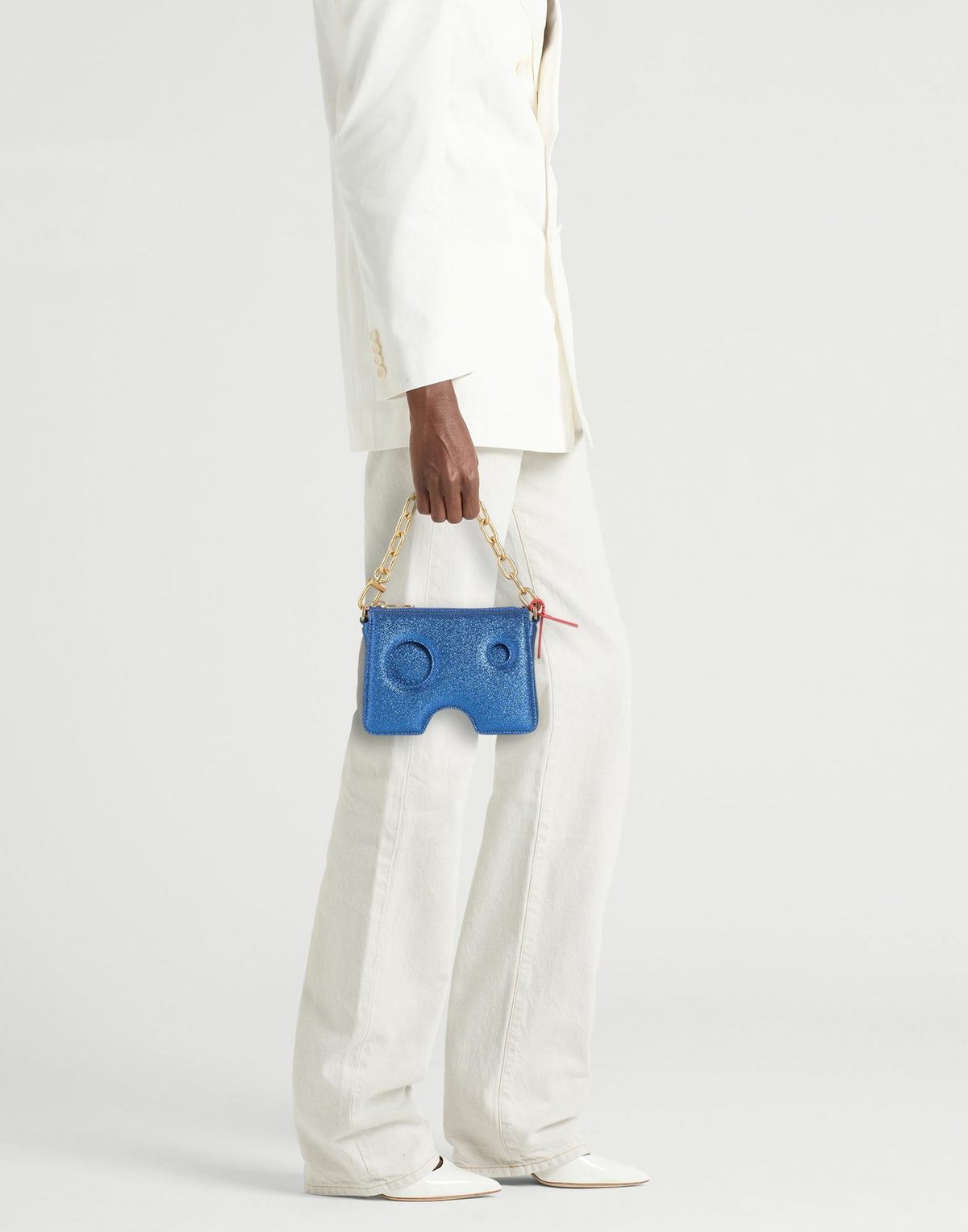 Off-white Womens Handbag in Bright blue