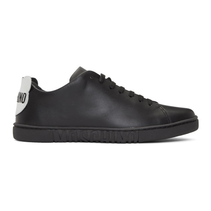 Photo: Moschino Black Teddy Patch Sneakers