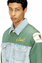 Diesel Denim jacket with cotton insert - Jackets - Unisex - Multicolor