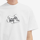 Lo-Fi Men's Broken Logo T-Shirt in Black