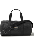GUCCI - Off the Grid Leather-Trimmed Monogrammed ECONYL Duffle Bag