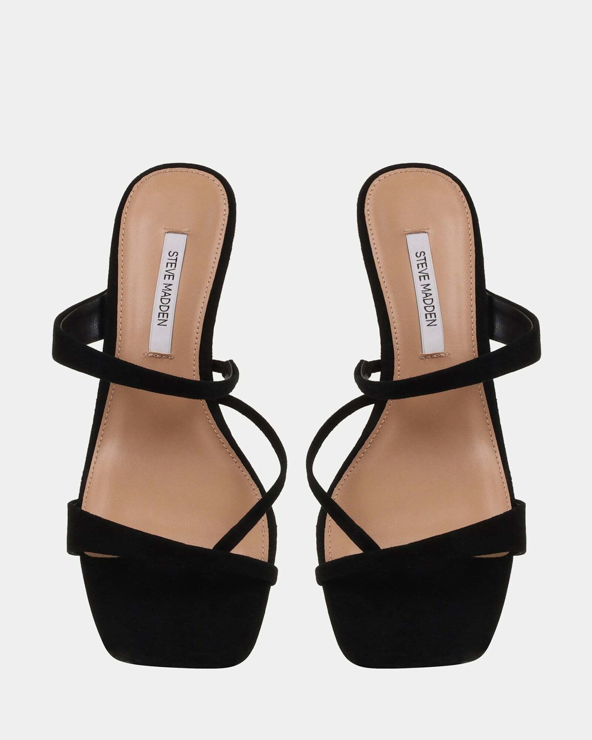 Steve Madden Ajay Heels in Black