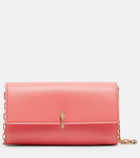 Christian Louboutin Bettina Small leather wallet on chain
