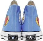 Sky High Farm Workwear Blue Sky High Farm Workwear Edition Check 70 High Top Sneakers