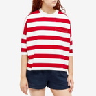 L.F. Markey Women's Winston T-Shirt in Red Stripe