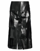 A. w.a. k.e. Mode Womens Midi skirt in Black
