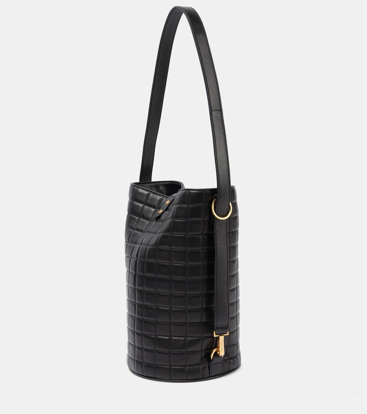 ショルダーバッグ・ポシェット Laurent Large Cecile Bucket Bag Saint Laurent Cecile Medium quilted leather bucket bag Saint