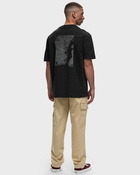 Calvin Klein Jeans City Grid Map Tee Black - Mens - Shortsleeves