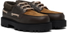 Givenchy Brown Storm Boat Shoes