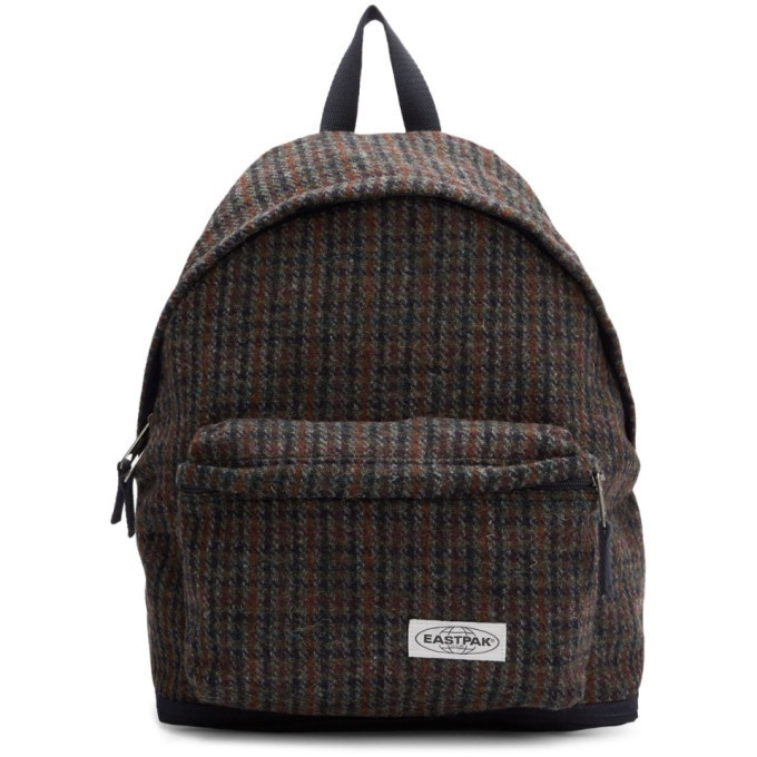 Photo: Eastpak Multicolor Harris Tweed Edition Wool Houndstooth Padded Pakr Backpack