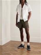 Alex Mill - Straight-Leg Garment-Dyed Cotton-Corduroy Shorts - Green