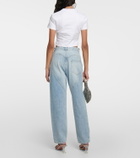 Area Crystal-embellished jersey T-shirt