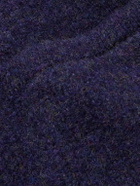 FrizmWORKS - Brushed-Knit Cardigan - Purple