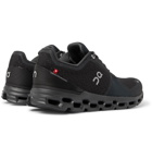 On - Cloudstratus Mesh Running Sneakers - Black