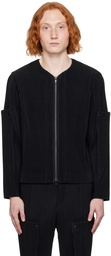 HOMME PLISSÉ ISSEY MIYAKE Black Unfold Sweater